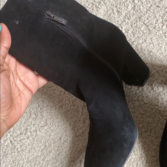 Jessica Simpson black suede booties - Picture 3 of 4